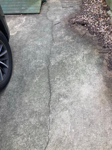 Cracks and unleveling