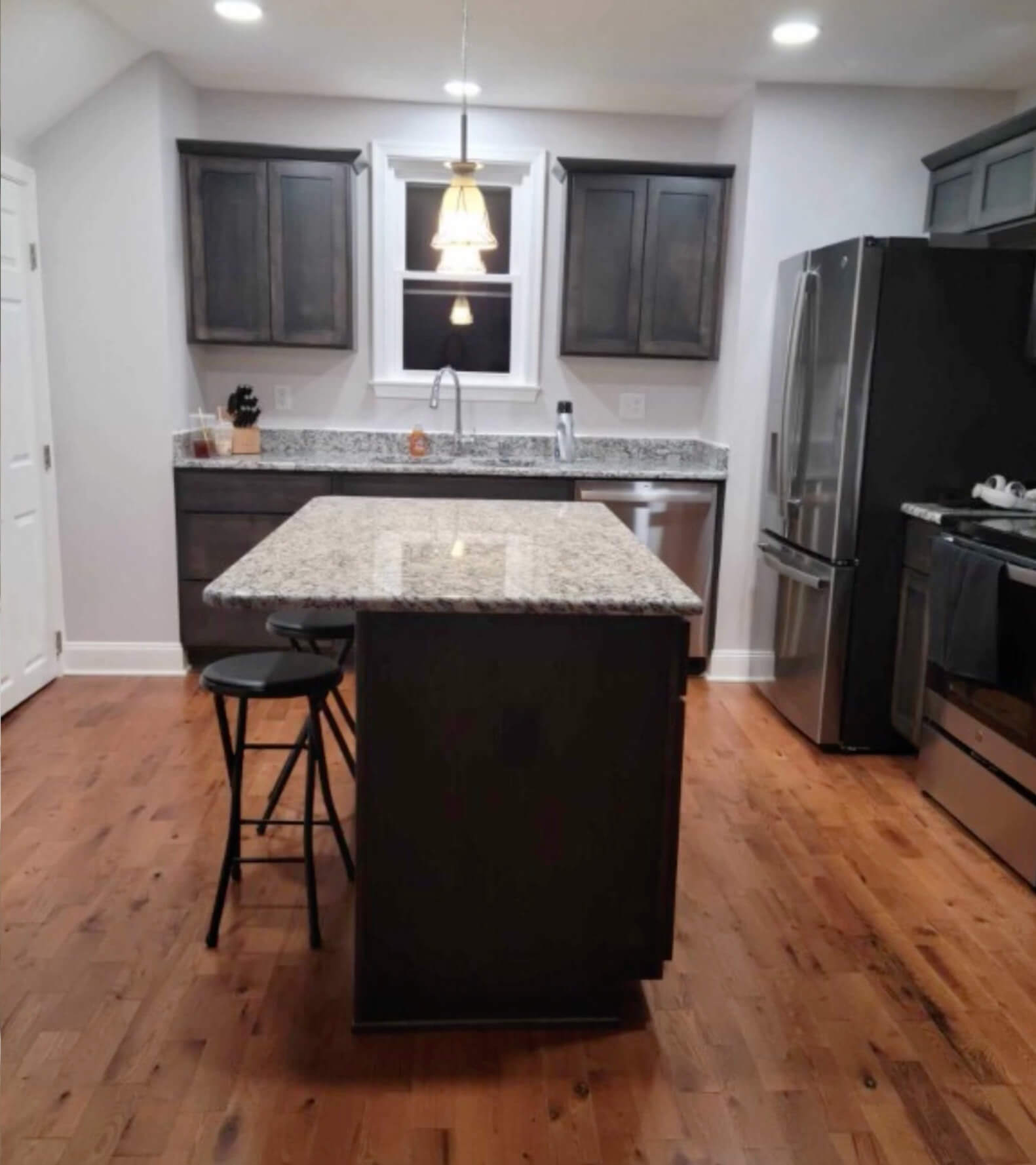 Kitchen AFTER C.A.R.E. Property Services Inc. Fire Damage Restoration